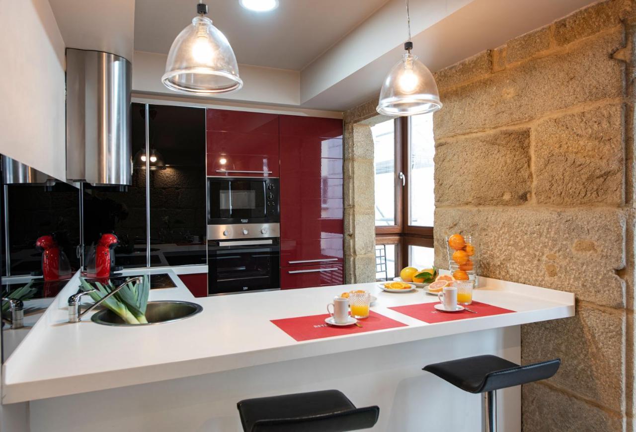 Apartamento En Zona Monumental Pontevedra Exteriör bild